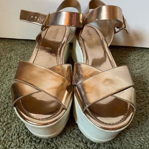 Nine West platform sandals